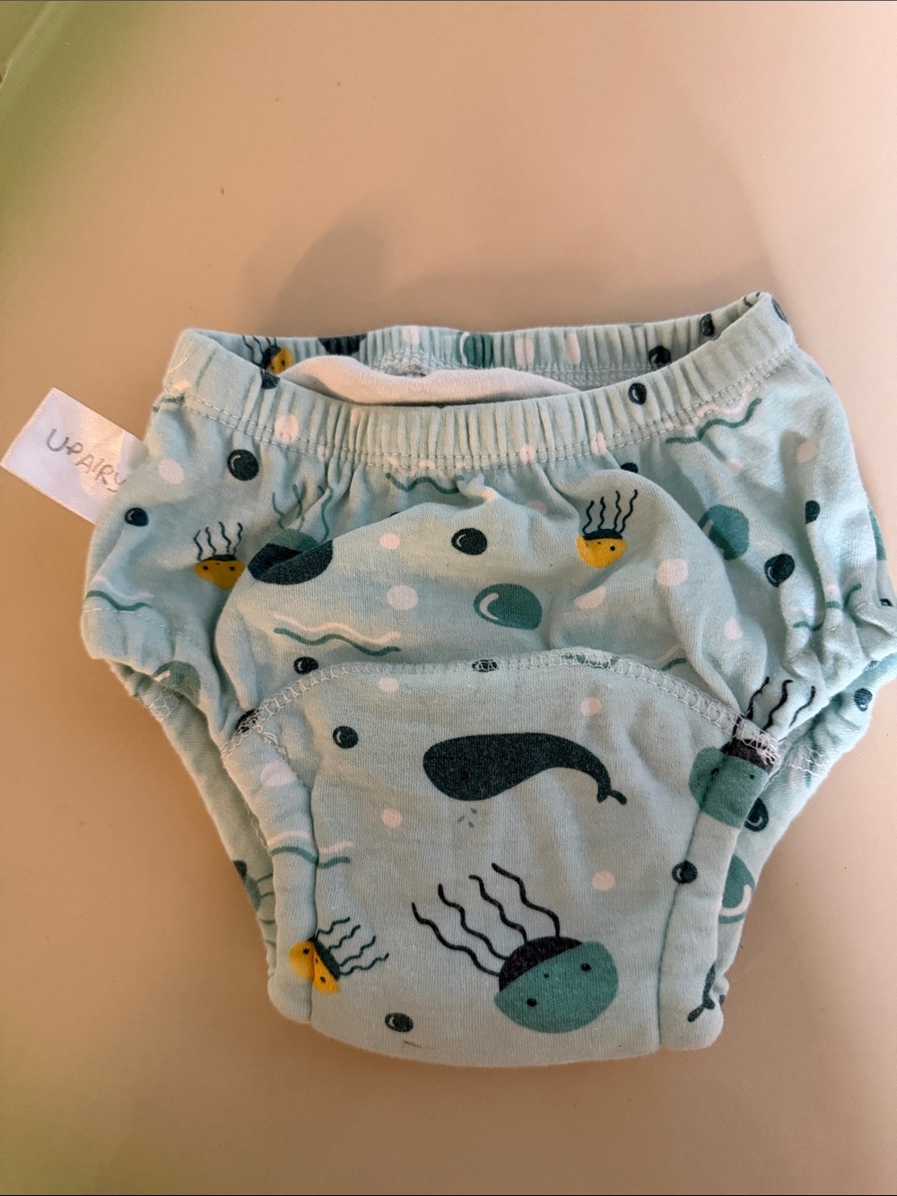 Up Airy toddler training pants - Jellyfish Print